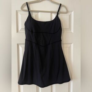 Mini flare slip dress